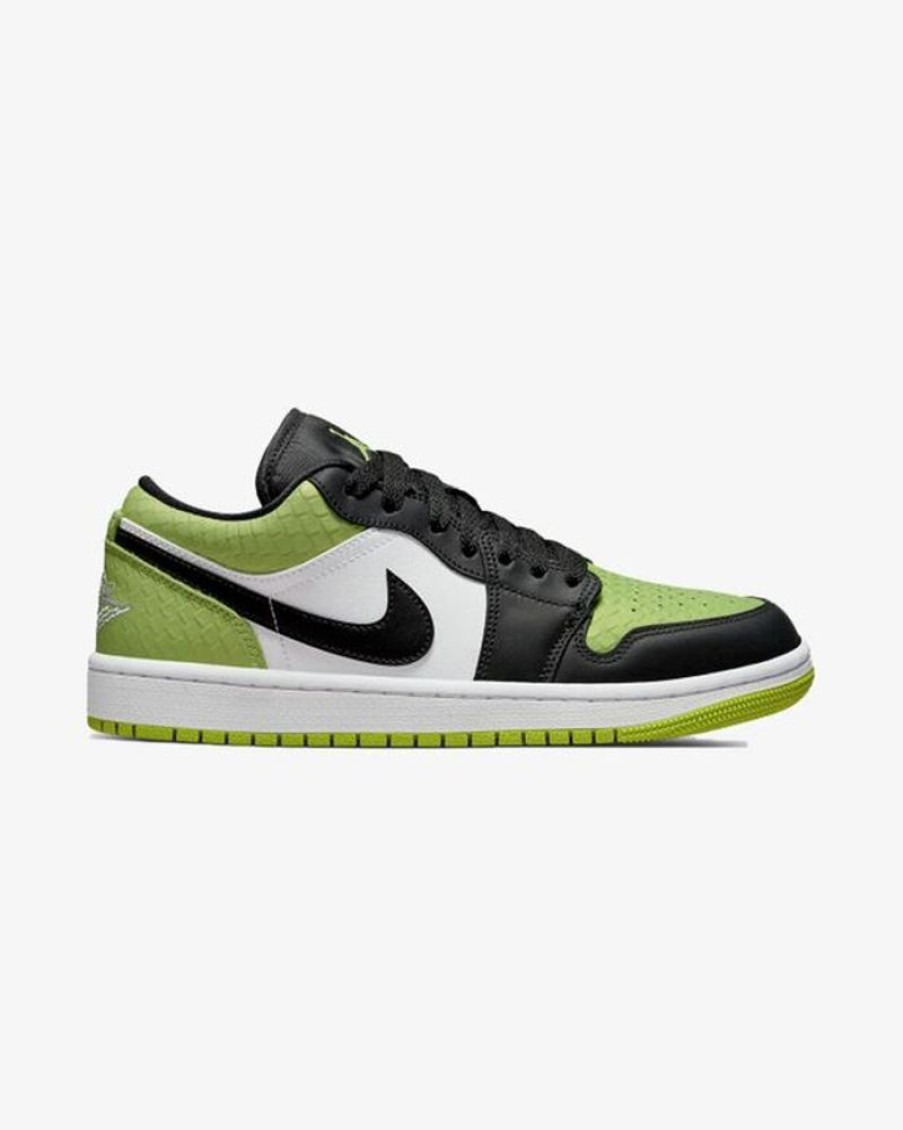 Secret Sneaker Store Online Nike Air Jordan1 Low Se Wmns Snakeskin Vivid Green | Nike