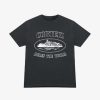Secret Sneaker Store Online Corteiz Fw22 Og Alcatraz Black Tee | Streetwear