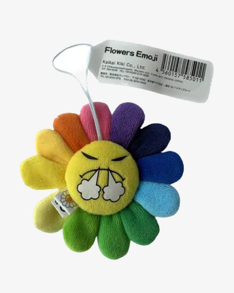 Secret Sneaker Store Online Takashi Murakami Flower Emoji Keychain (D) (New) | Keychains