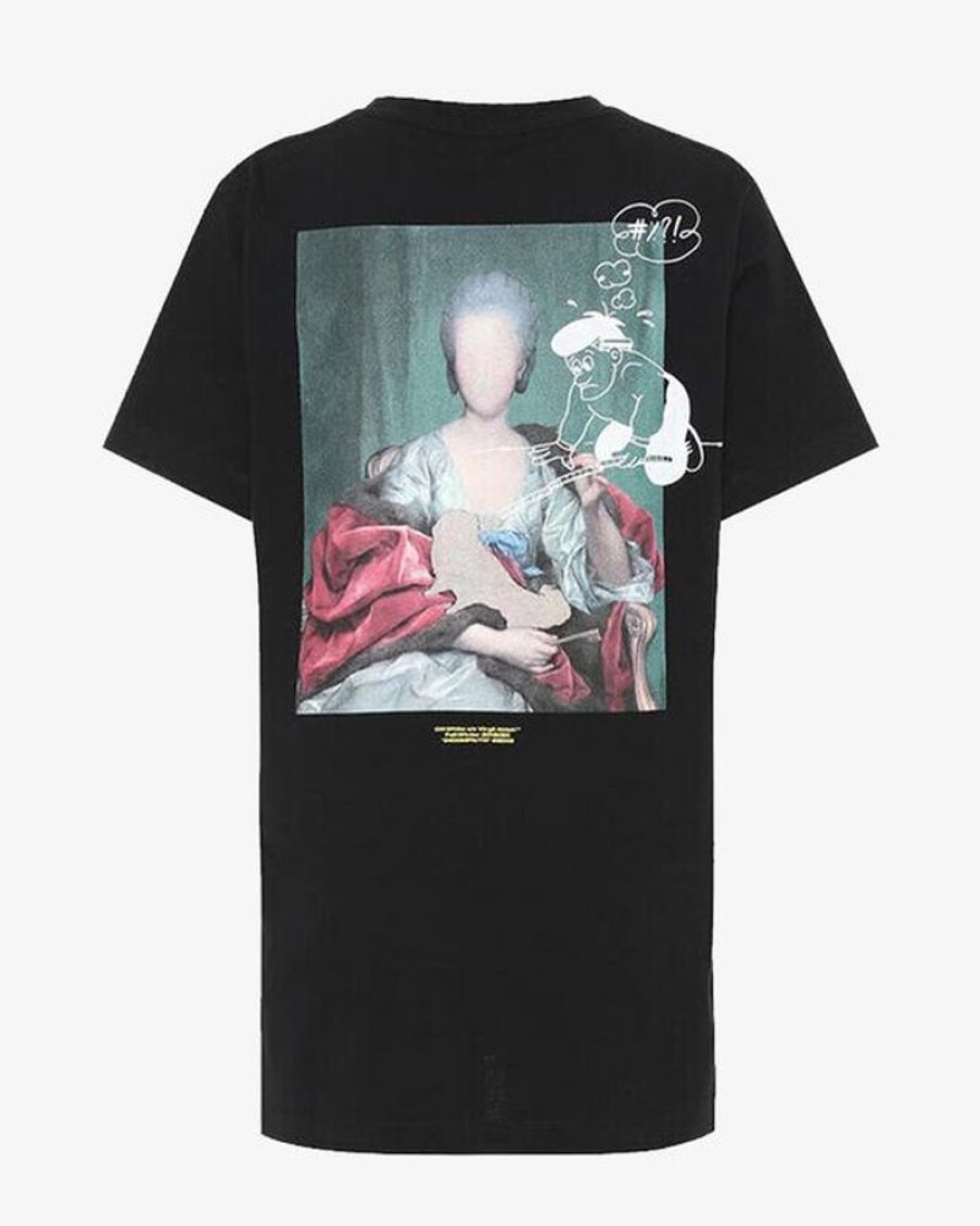 Secret Sneaker Store Online Off White Mariana De Silva Tee Black (New) - | Streetwear