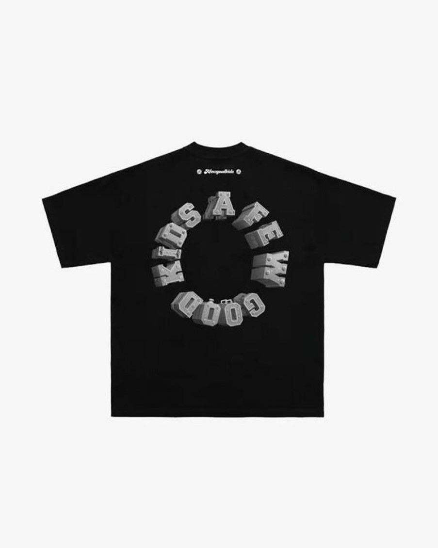 Secret Sneaker Store Online A Few Good Kids Mechanic Logo Black Tee | Streetwear