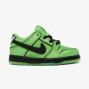 Secret Sneaker Store Online Nike X The Powerpuff Girls Nike Sb Dunk Buttercup Green Toddler | Kids Footwear