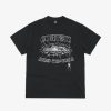 Secret Sneaker Store Online Corteiz Web Alcatraz Black Tee | Streetwear
