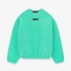 Secret Sneaker Store Online Fog Essentials Fw24 Polar Fleece Crewneck Mint Leaf (New) | Streetwear