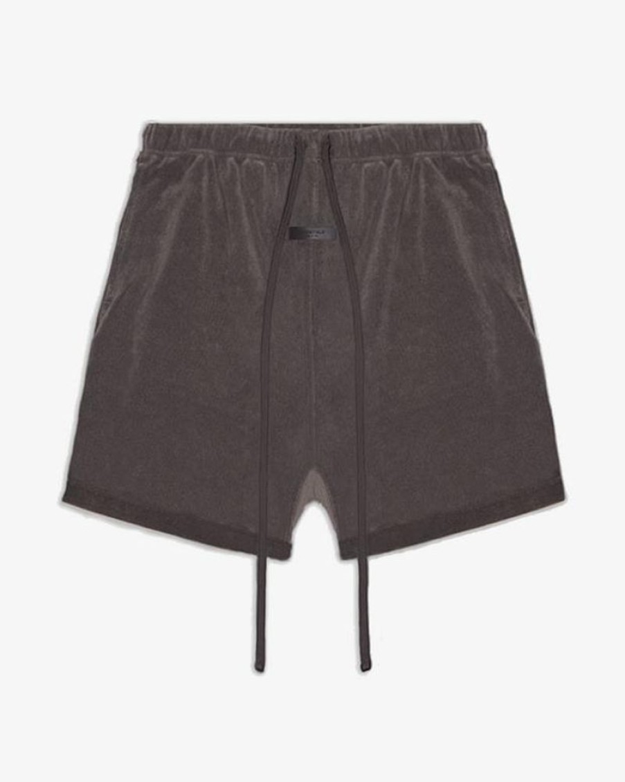 Secret Sneaker Store Online Fog Essentials Ss23 Terrycloth Off Black Shorts (New) | Streetwear