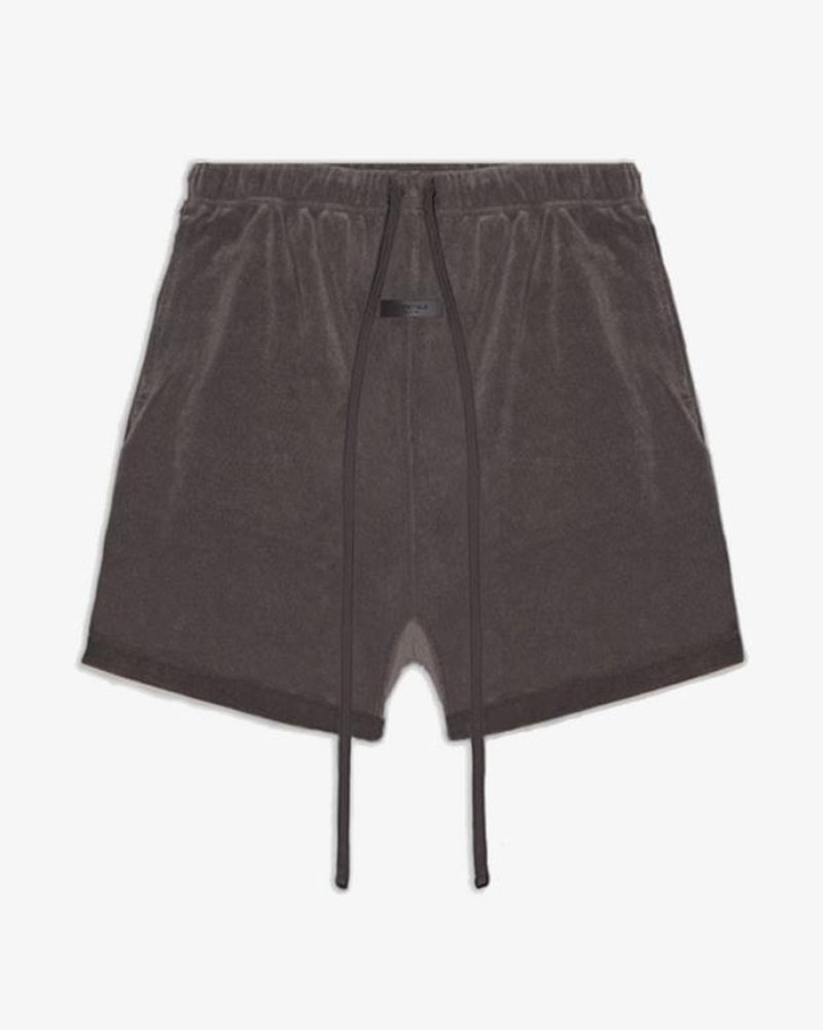Secret Sneaker Store Online Fog Essentials Ss23 Terrycloth Off Black Shorts (New) | Streetwear