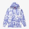 Secret Sneaker Store Online Supreme Fw18 Mary And Jesus Purple Hoodie | Streetwear
