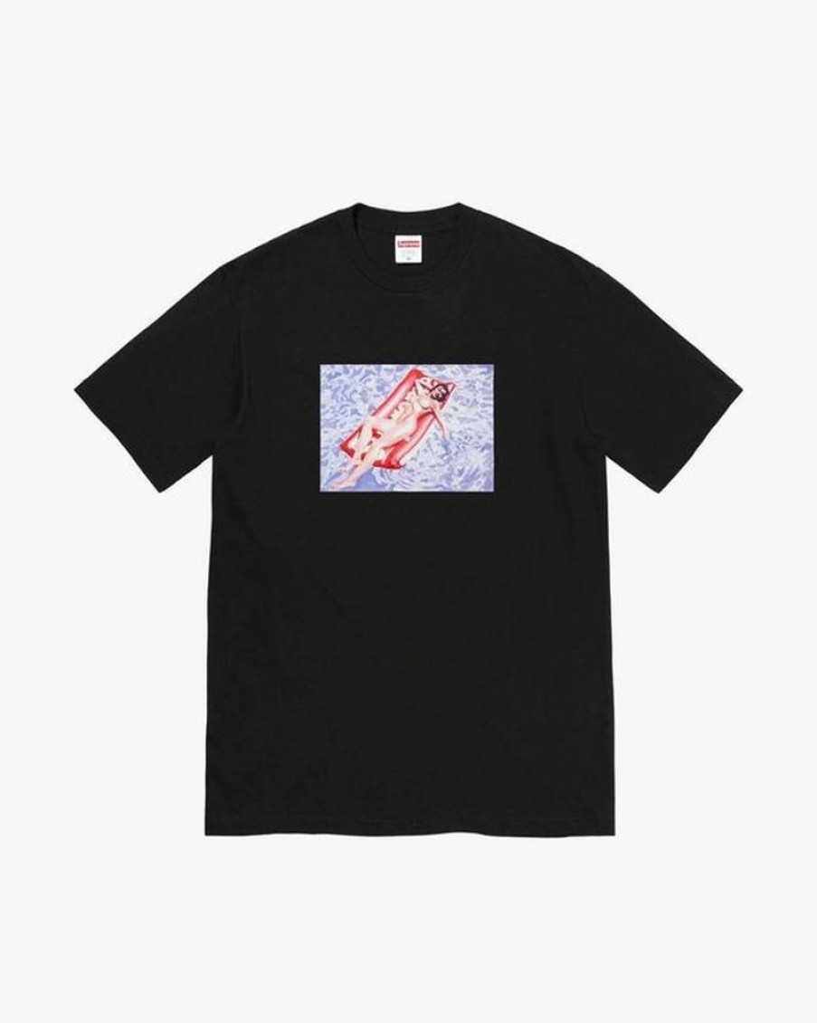 Secret Sneaker Store Online Supreme Ss22 Float Black Tee | Streetwear
