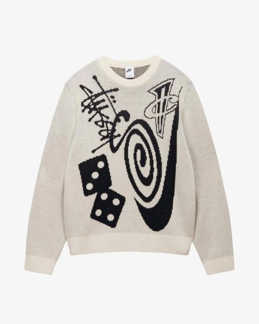 Secret Sneaker Store Online Nike X Stussy Natural Knit Sweater | Streetwear