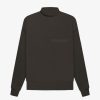 Secret Sneaker Store Online Fog Essentials Fw22 Off Black Mockneck (New) | Streetwear