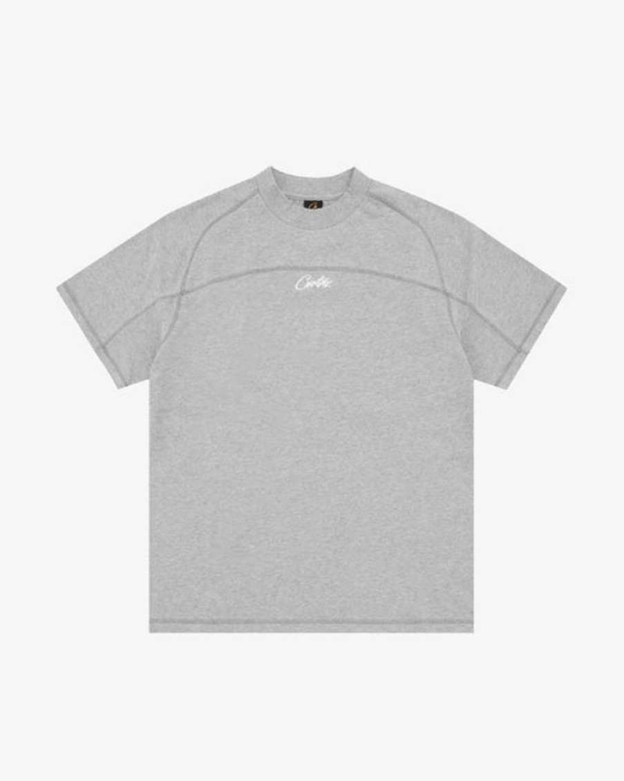 Secret Sneaker Store Online Corteiz Hmp Panel Tee Grey | Streetwear