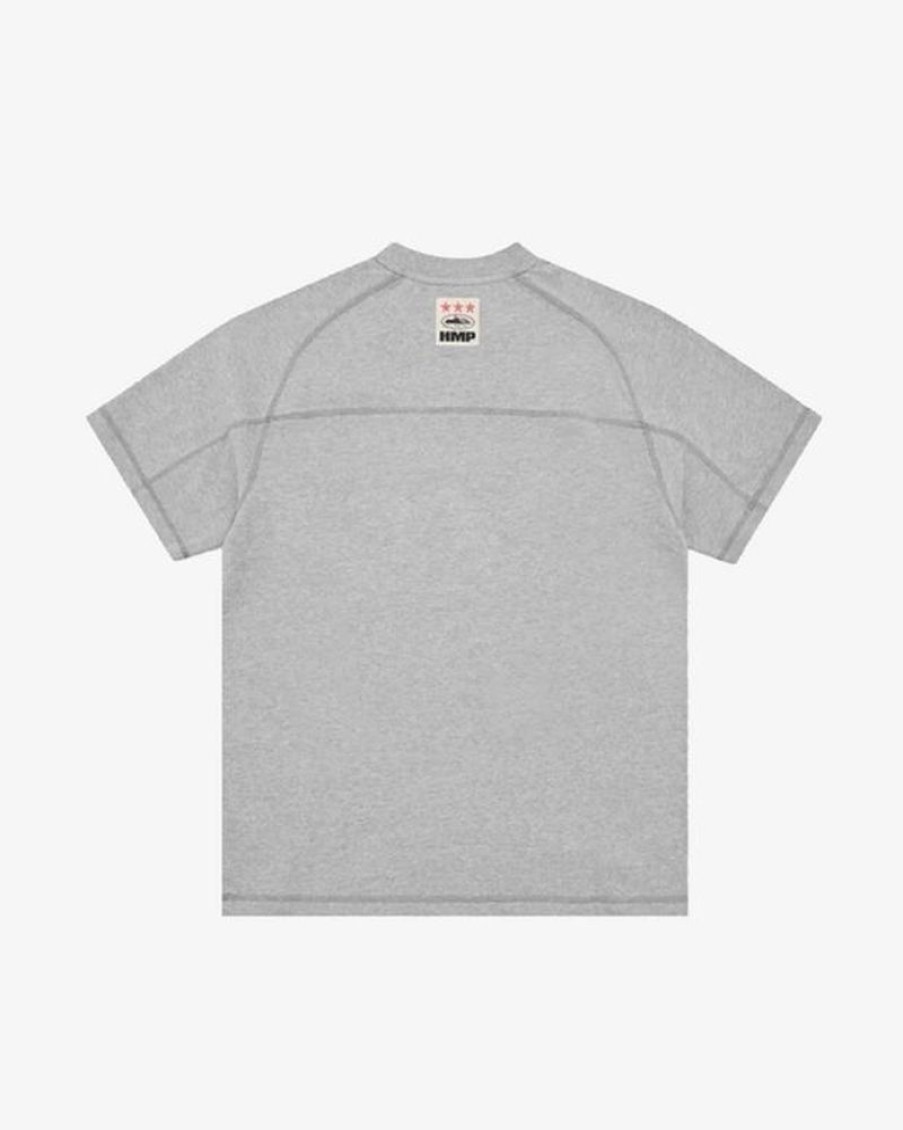 Secret Sneaker Store Online Corteiz Hmp Panel Tee Grey | Streetwear
