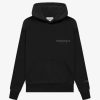 Secret Sneaker Store Online Fog Essentials Fw21 Chest Reflective Logo Black Kids Hoodie | Kids Apparel