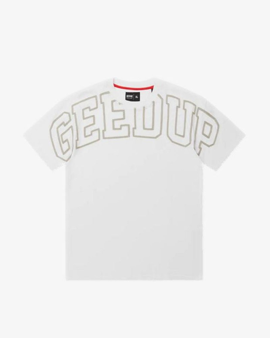 Secret Sneaker Store Online Geedup Team Logo Tee White | Streetwear