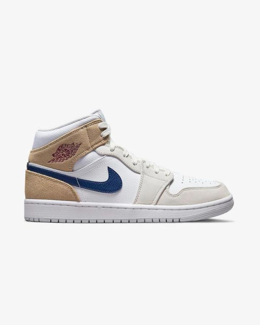 Secret Sneaker Store Online Nike Air Jordan 1 Mid Tan Suede | Streetwear