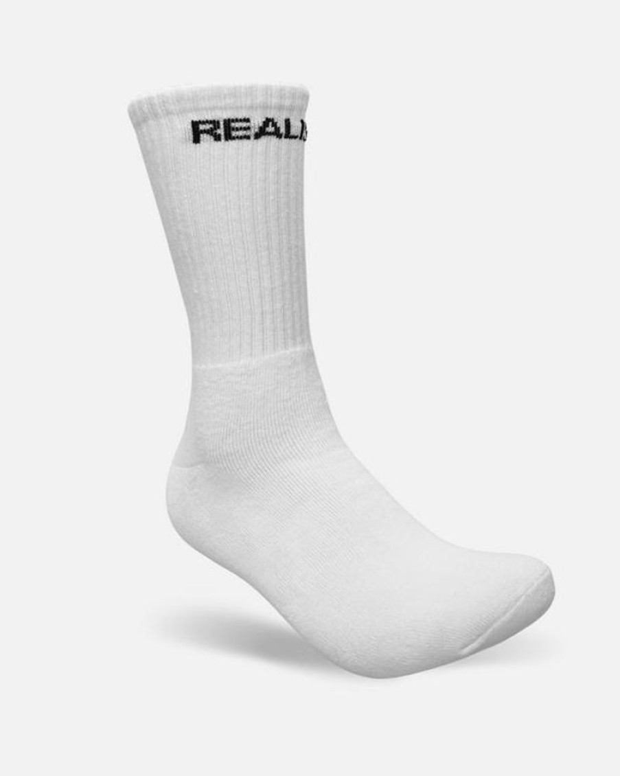 Secret Sneaker Store Online Sss Realism Core Logo Socks White | Socks