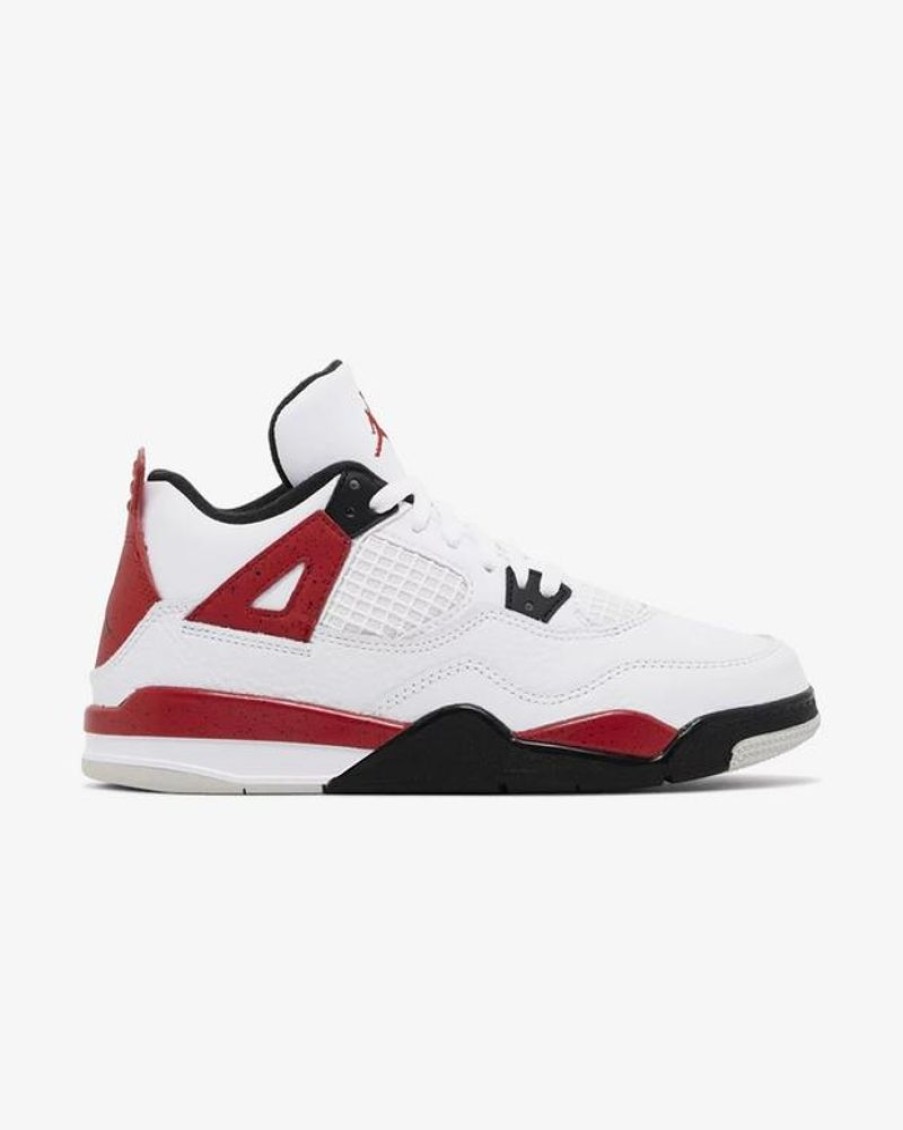 Secret Sneaker Store Online Nike Air Jordan4 Retro Red Cement Preschool (New) | Kids Footwear