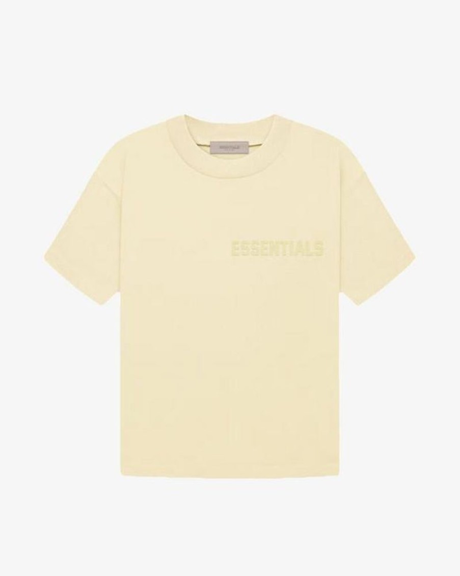 Secret Sneaker Store Online Fear Of God Fog Essentials Fw22 Tee Canary | Tees