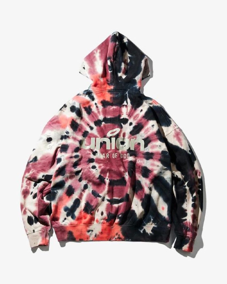 Secret Sneaker Store Online Fog Essentials X Union 30 Year Tie Dye Hoodie (New) | Streetwear