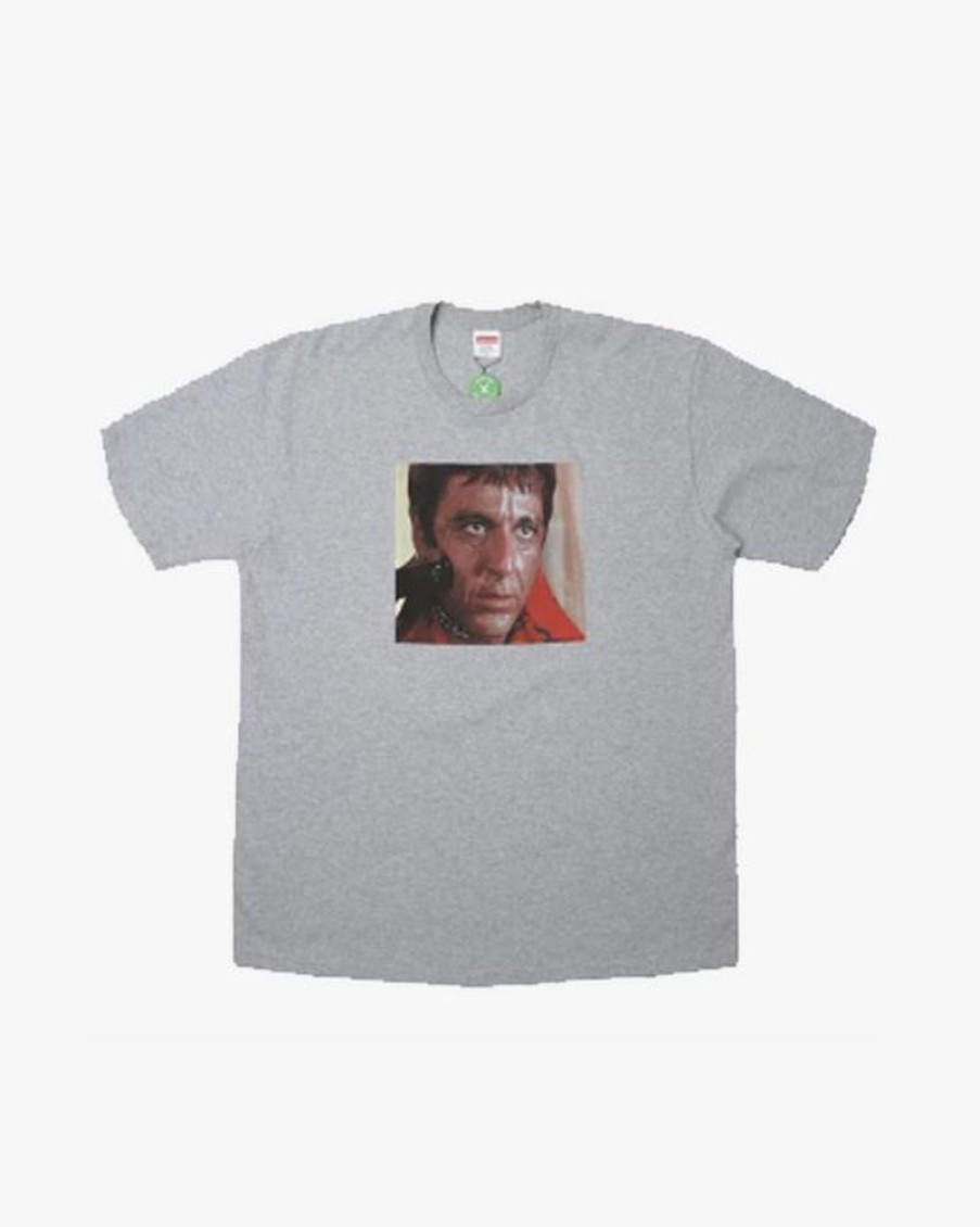 Secret Sneaker Store Online Supreme Scarface Grey Shower Tee - | Streetwear