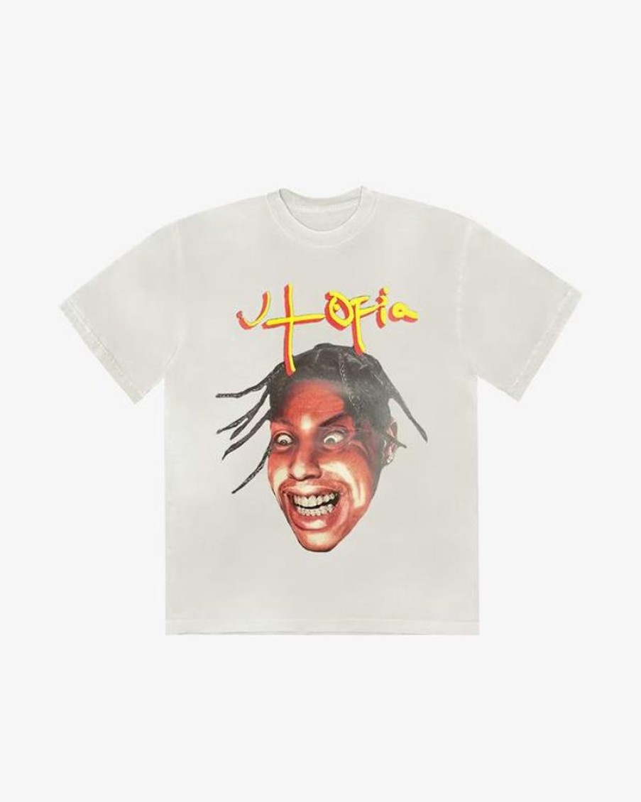 Secret Sneaker Store Online Travis Scott Utopia Tee 3 White | Streetwear