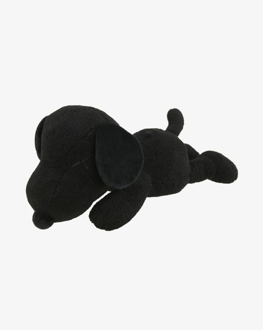 Secret Sneaker Store Online Kaws X Uniqlo Snoopy Peanuts Large Black Plush (New) | Plushies