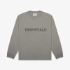Secret Sneaker Store Online Fog Essentials Ss20 Silicon Applique Cement Longsleeve Tee | Tees