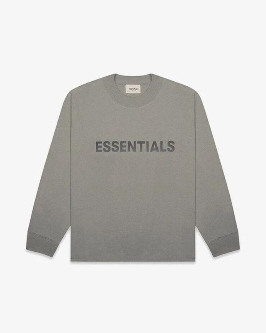 Secret Sneaker Store Online Fog Essentials Ss20 Silicon Applique Cement Longsleeve Tee | Tees