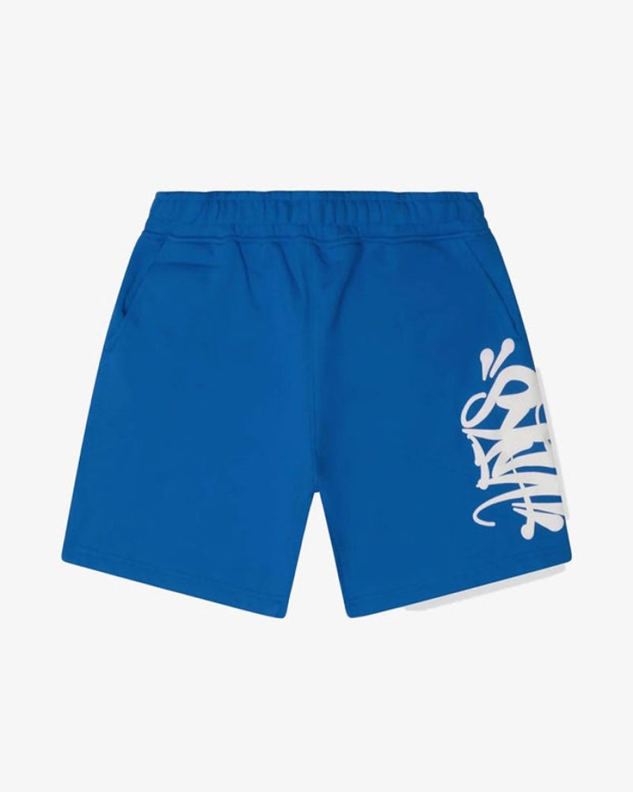 Secret Sneaker Store Online Syna World Logo Blue Shorts | Streetwear