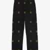 Secret Sneaker Store Online Travis Scott X Mcdonald'S Arches All Over Work Pants Black (New) | Streetwear