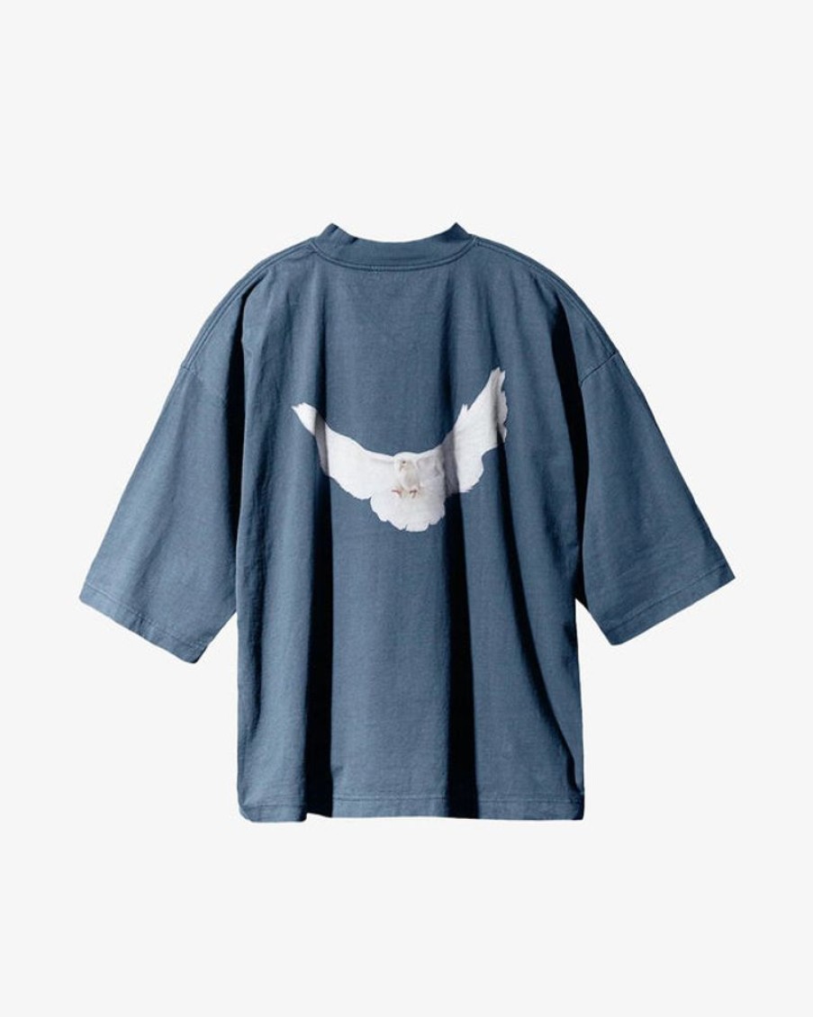 Secret Sneaker Store Online Yeezy Gap Balenciaga Dove 3/4 Tee Dark Blue | Streetwear