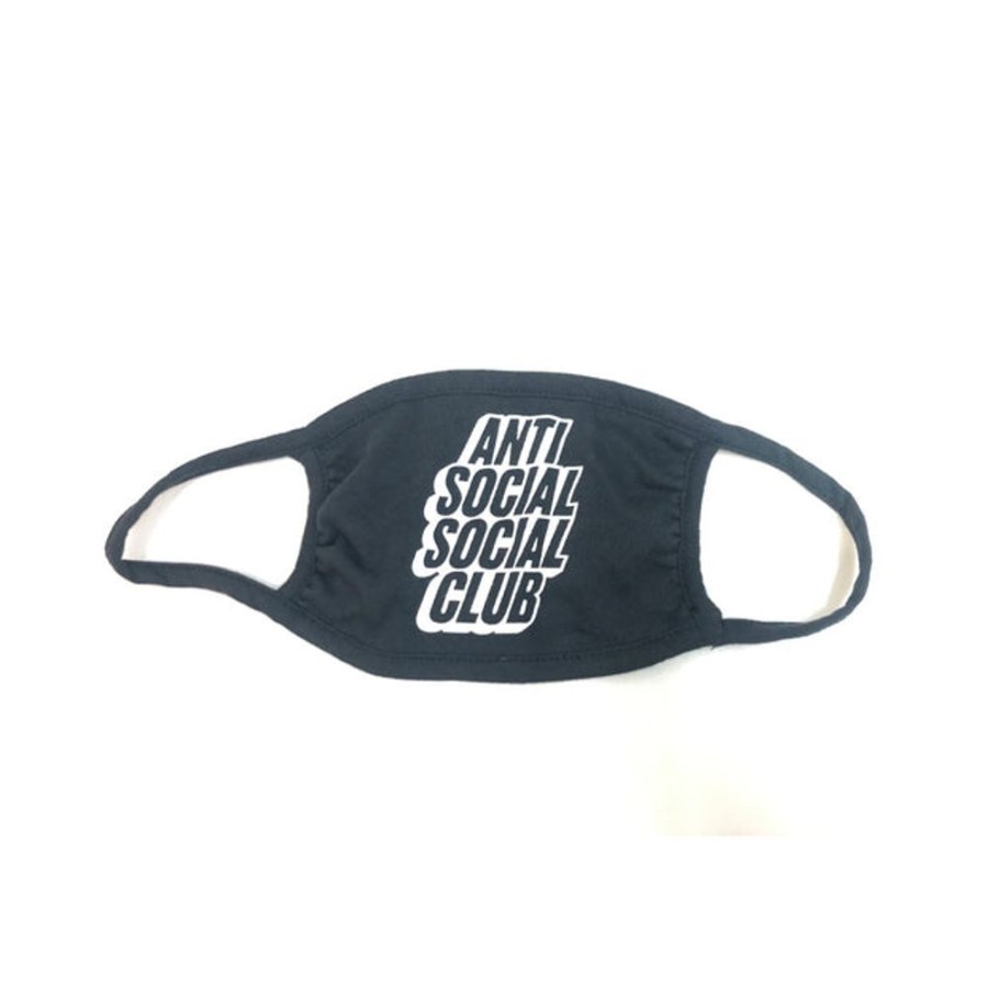 Secret Sneaker Store Online Assc Black Blocked Logo Face Mask - | Face Masks