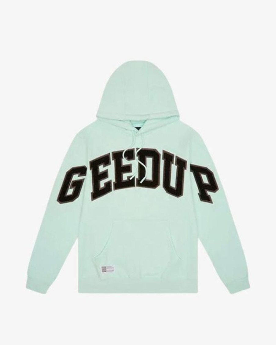 Secret Sneaker Store Online Geedup Team Logo Mint Hoodie | Streetwear
