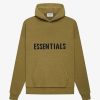 Secret Sneaker Store Online Fog Essentials Fw21 Amber Knit Hoodie (New) | Hoodies