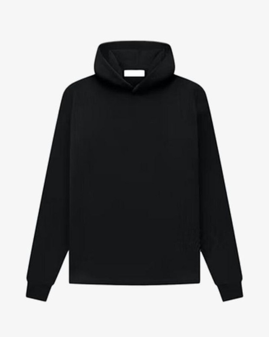 Secret Sneaker Store Online Fog Essentials Ss22 Stretch Limo Relaxed Black Hoodie | Hoodies