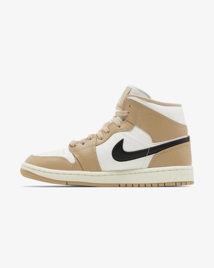 Secret Sneaker Store Online Nike Air Jordan1 Mid Se Wmns Desert Sail | Nike