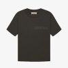 Secret Sneaker Store Online Fog Essentials Ss23 Silicon Logo Off Black Tee | Tees