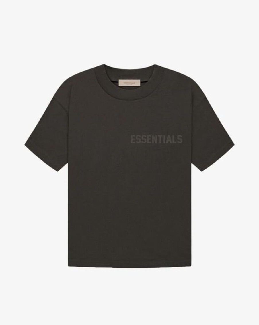 Secret Sneaker Store Online Fog Essentials Ss23 Silicon Logo Off Black Tee | Tees