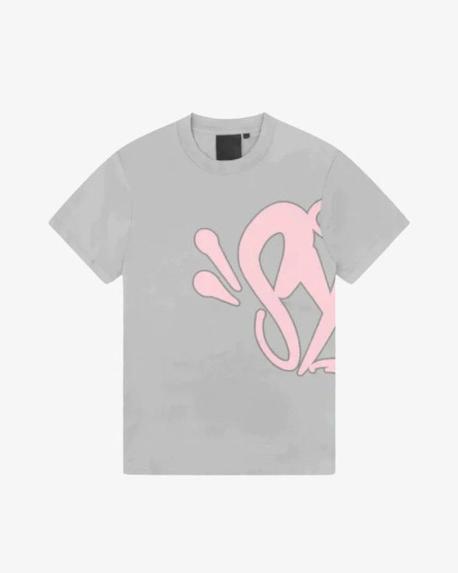 Secret Sneaker Store Online Syna World Logo Grey Pink Tee (New) | Streetwear