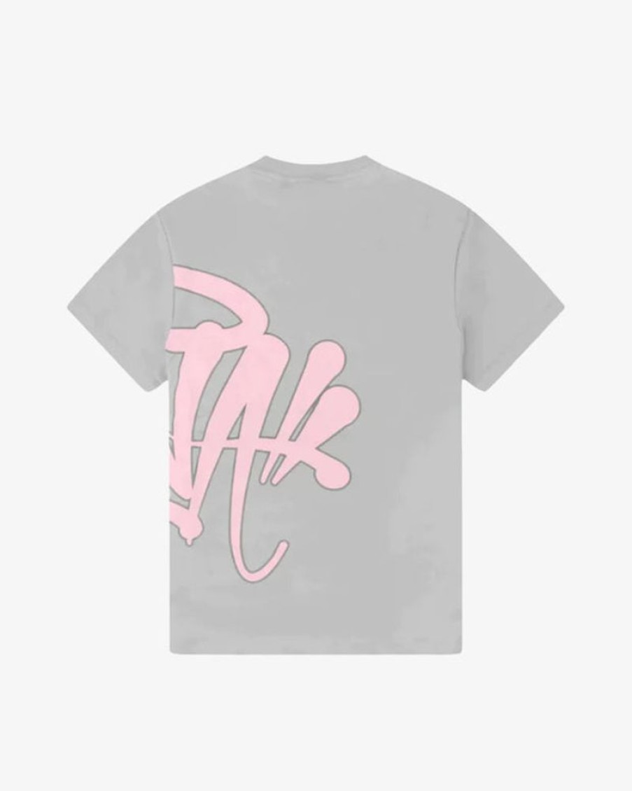 Secret Sneaker Store Online Syna World Logo Grey Pink Tee (New) | Streetwear