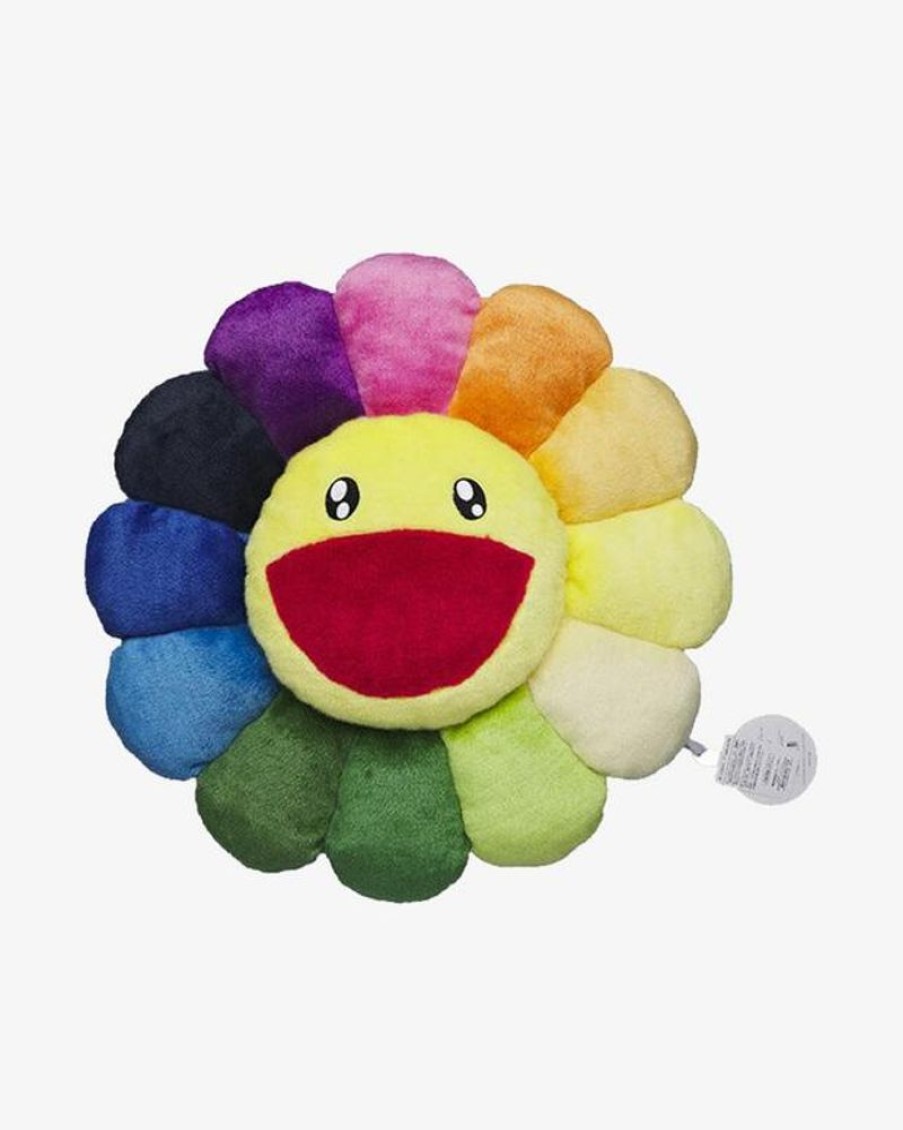 Secret Sneaker Store Online Takashi Murakami Flower Plush / Cushion 30Cm Rainbow - | Plushies