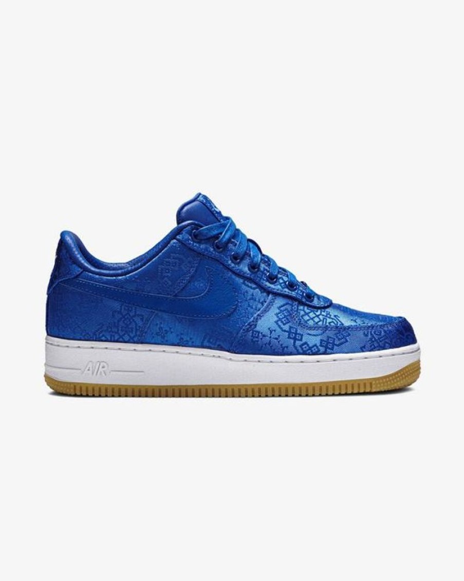 Secret Sneaker Store Online Nike X Clot Air Force1 Blue Silk | Nike
