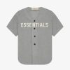 Secret Sneaker Store Online Fog Essentials Ss22 Kids Dark Oatmeal Jersey Baseball Tee | Kids Apparel