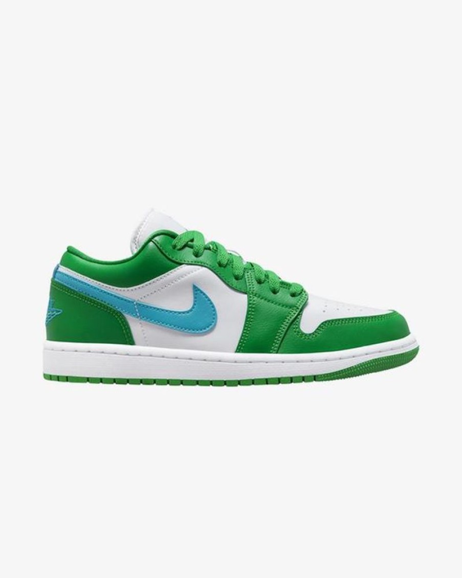 Secret Sneaker Store Online Nike Jordan1 Low Wmns Lucky Green Aquatone | Nike