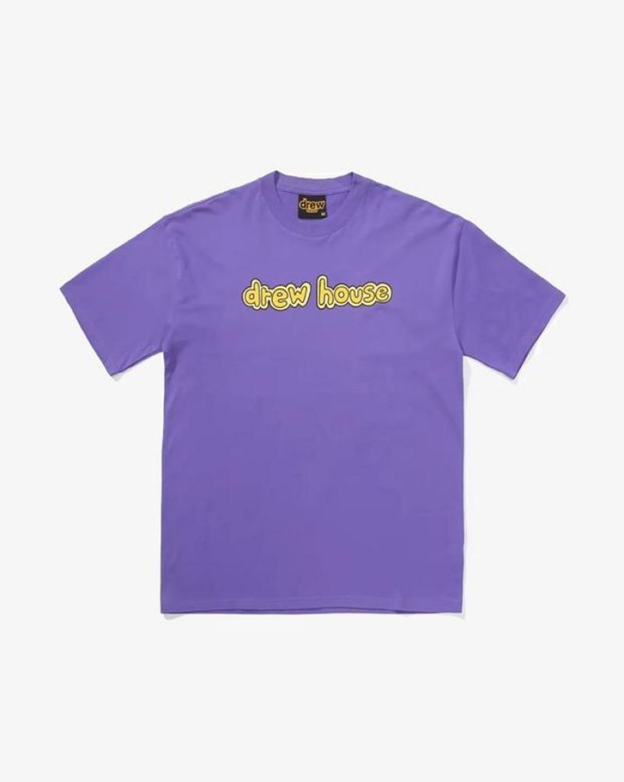 Secret Sneaker Store Online Drew House Fw21 Scribble Violet Tee (New) | Streetwear