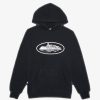 Secret Sneaker Store Online Corteiz Fw22 Og Alcaltraz Black Hoodie | Streetwear