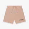 Secret Sneaker Store Online Fog Essentials Fw21 Silicon Applique Logo Matte Blush Kids Shorts (New) | Kids Apparel