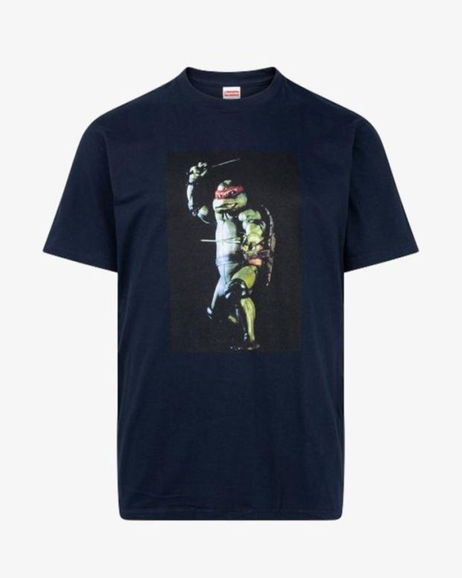 Secret Sneaker Store Online Supreme Ss21 Raphael Tee Navy (New) | Streetwear
