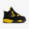 Secret Sneaker Store Online Nike Air Jordan4 Retro Yellow Thunder Toddler (New) | Kids Footwear