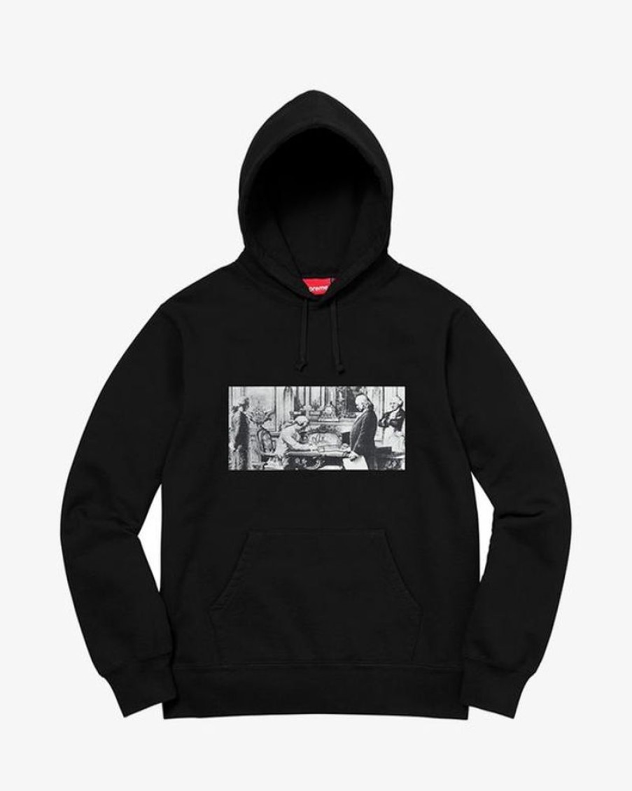 Secret Sneaker Store Online Supreme X Mike Kelly Fw18 Reconstructed Black Hoodie (New) | Streetwear